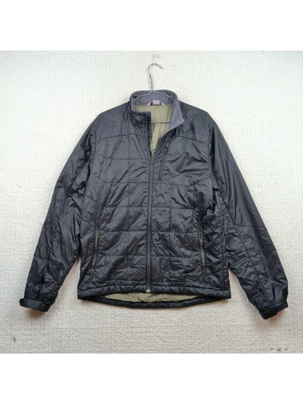 Outdoor Research Neoplume Jacket Men's M Primaloft Insulated Quilted Black Gorp
